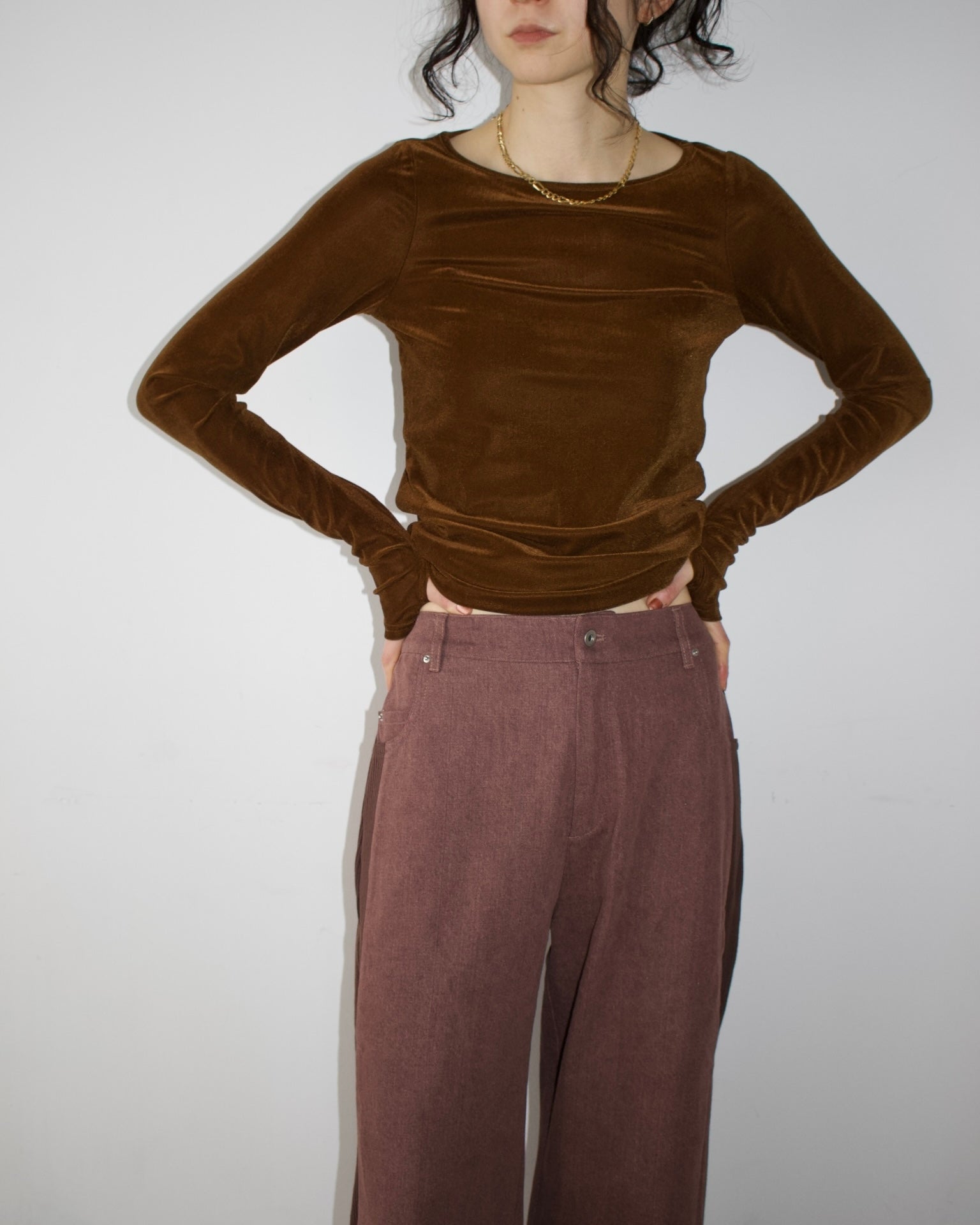 Velour 2-way Tops