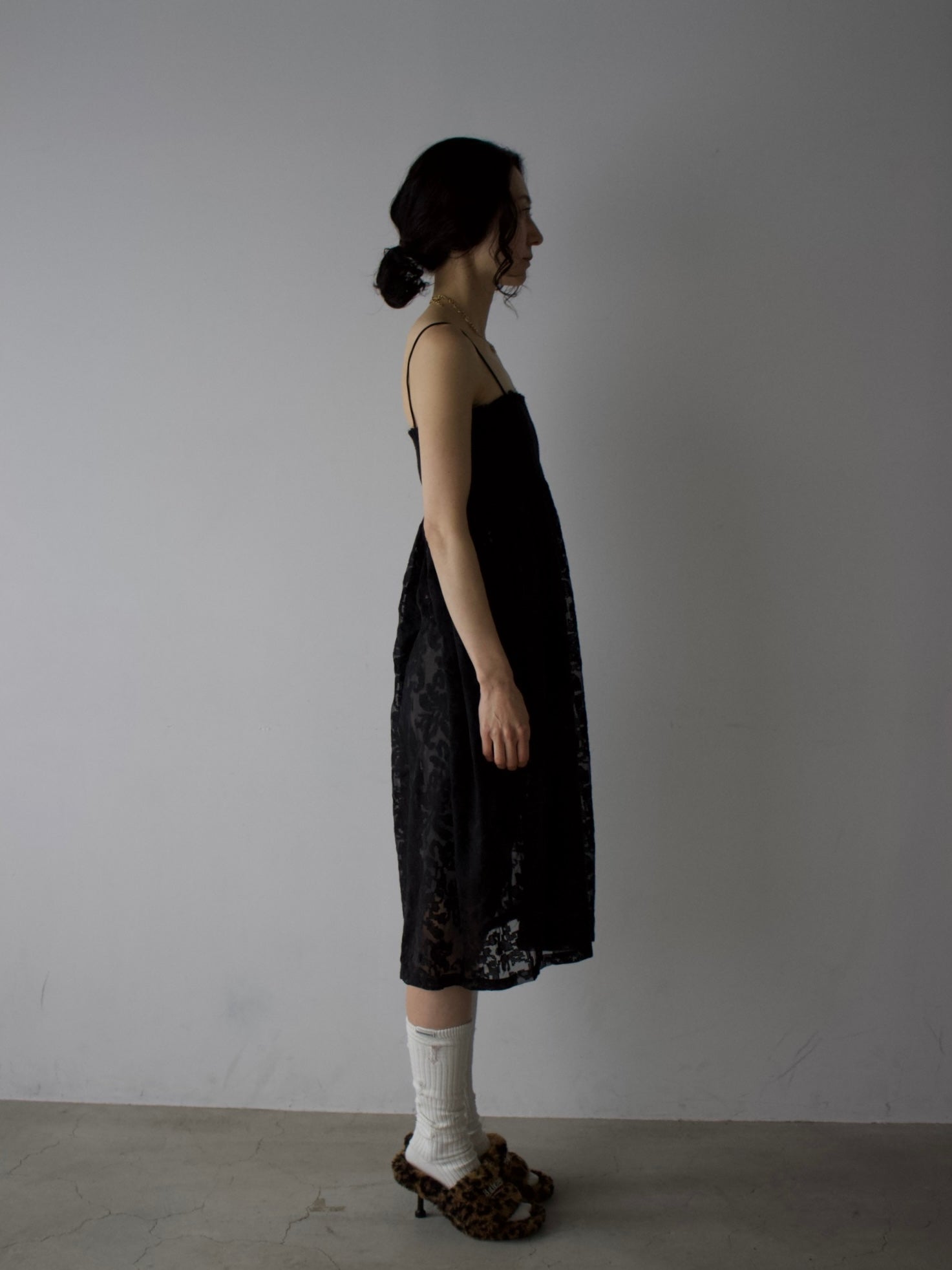 Pixel Lace Camisole Dress