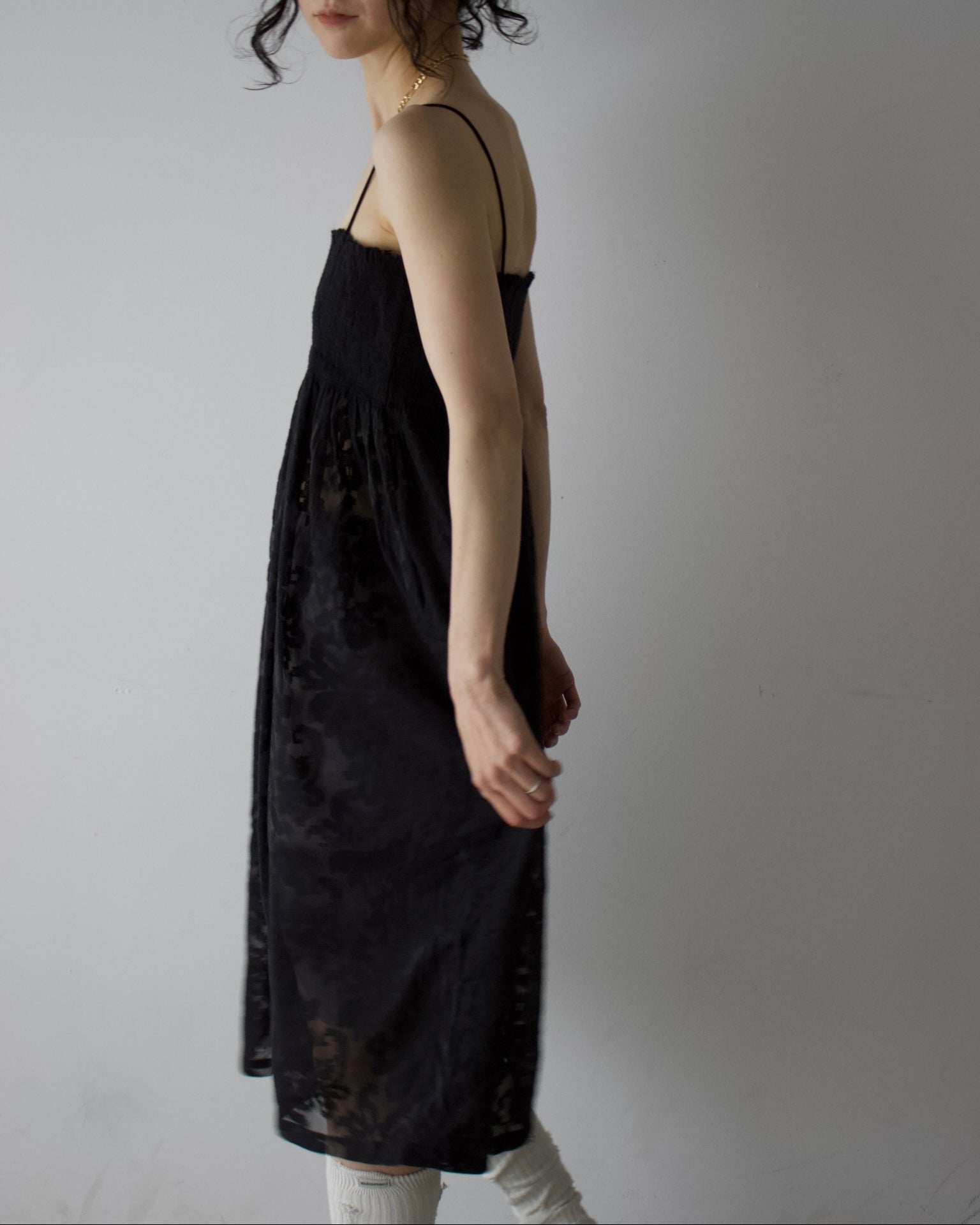 Pixel Lace Camisole Dress