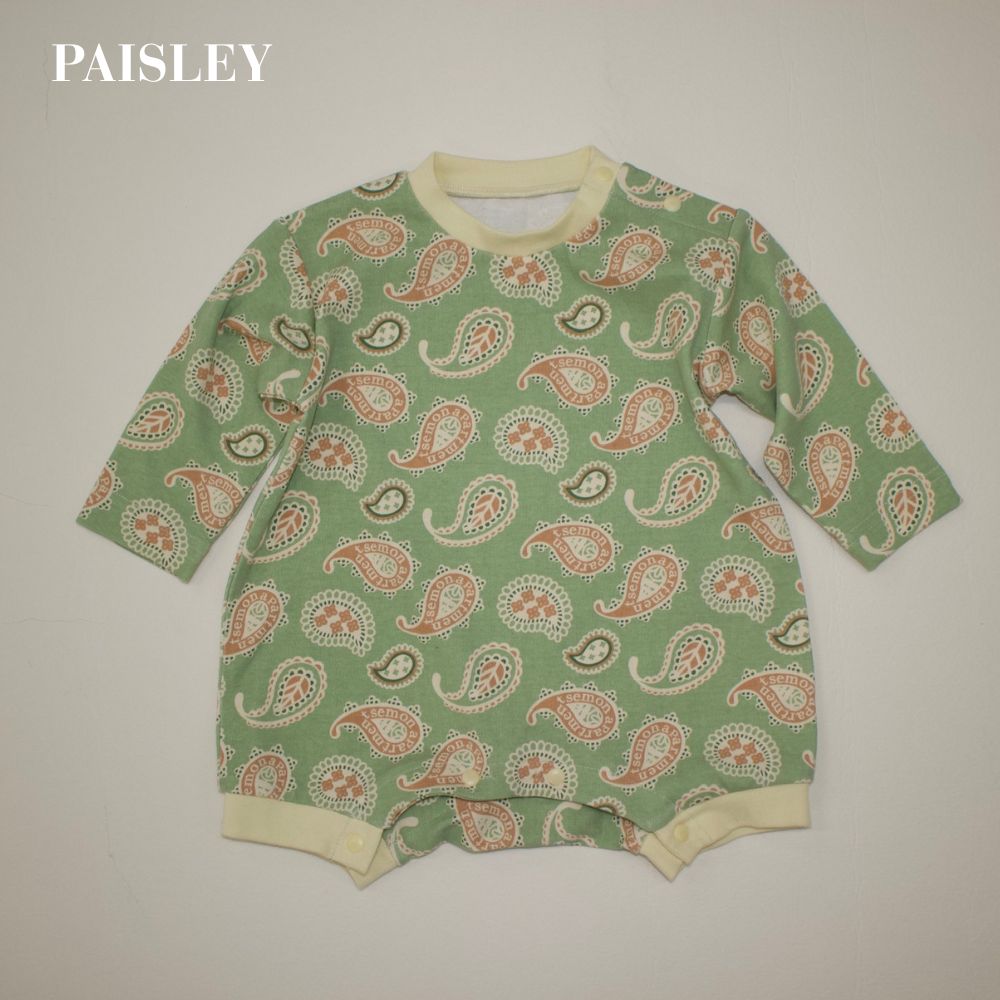 26SS NEW PATTERN HALF ROMPERS