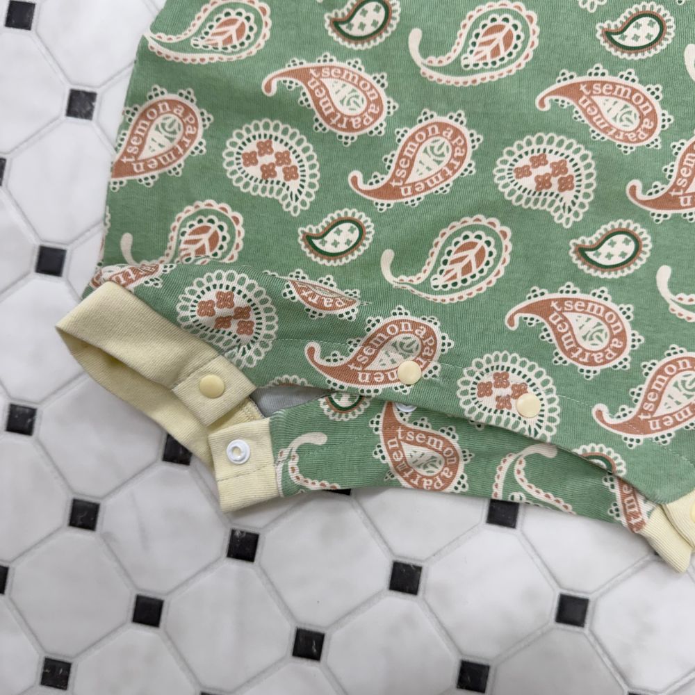 26SS NEW PATTERN HALF ROMPERS