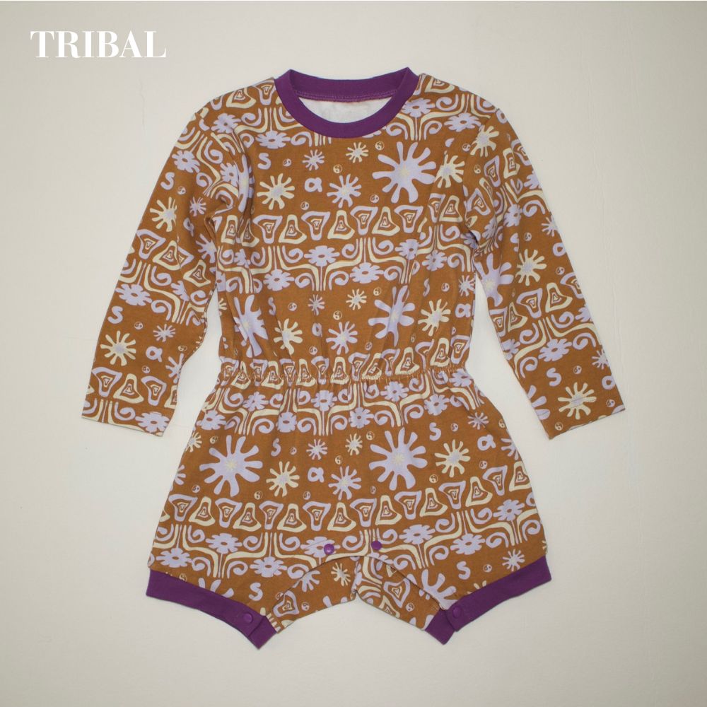 26SS NEW PATTERN HALF ROMPERS