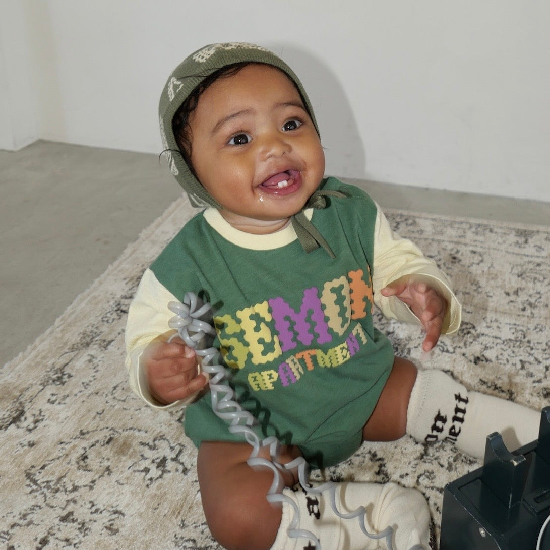 Logo Printed Rompers