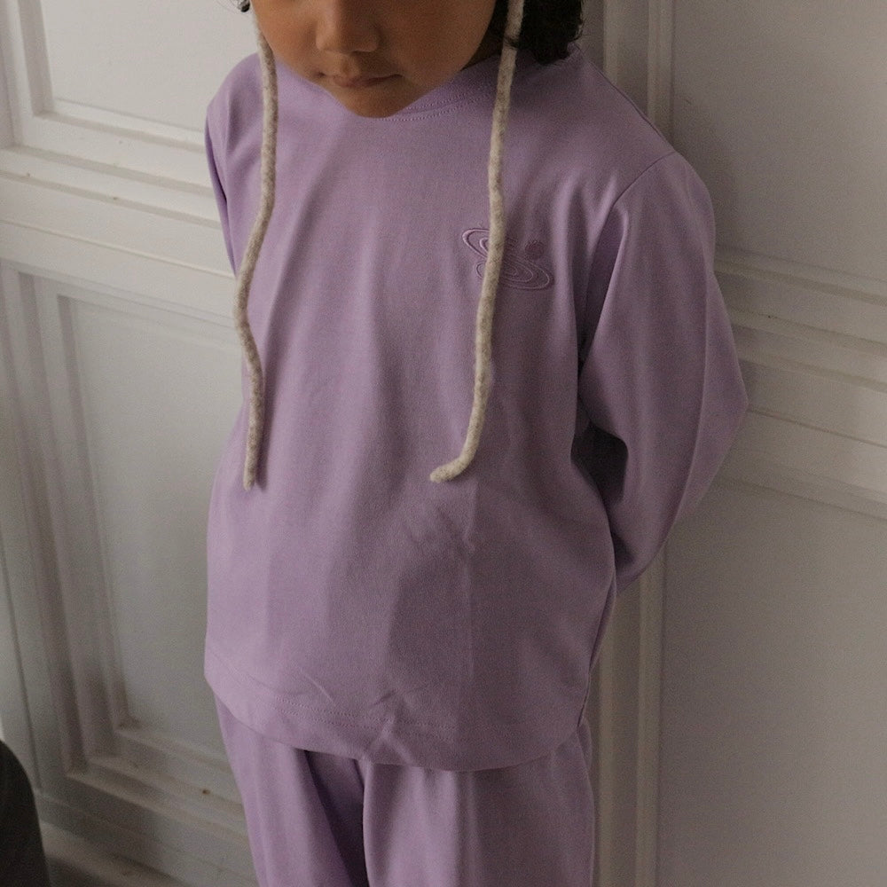 3SET SIMPLE LONG TSHIRT