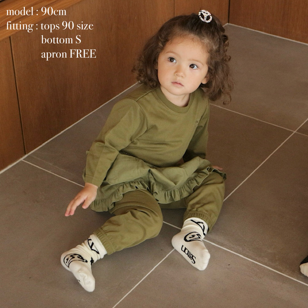 3SET SIMPLE LONG TSHIRT