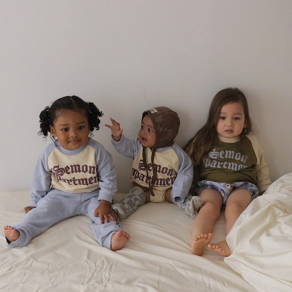 LOOPBACK RAGLAN LONG SLEEVE TOPS