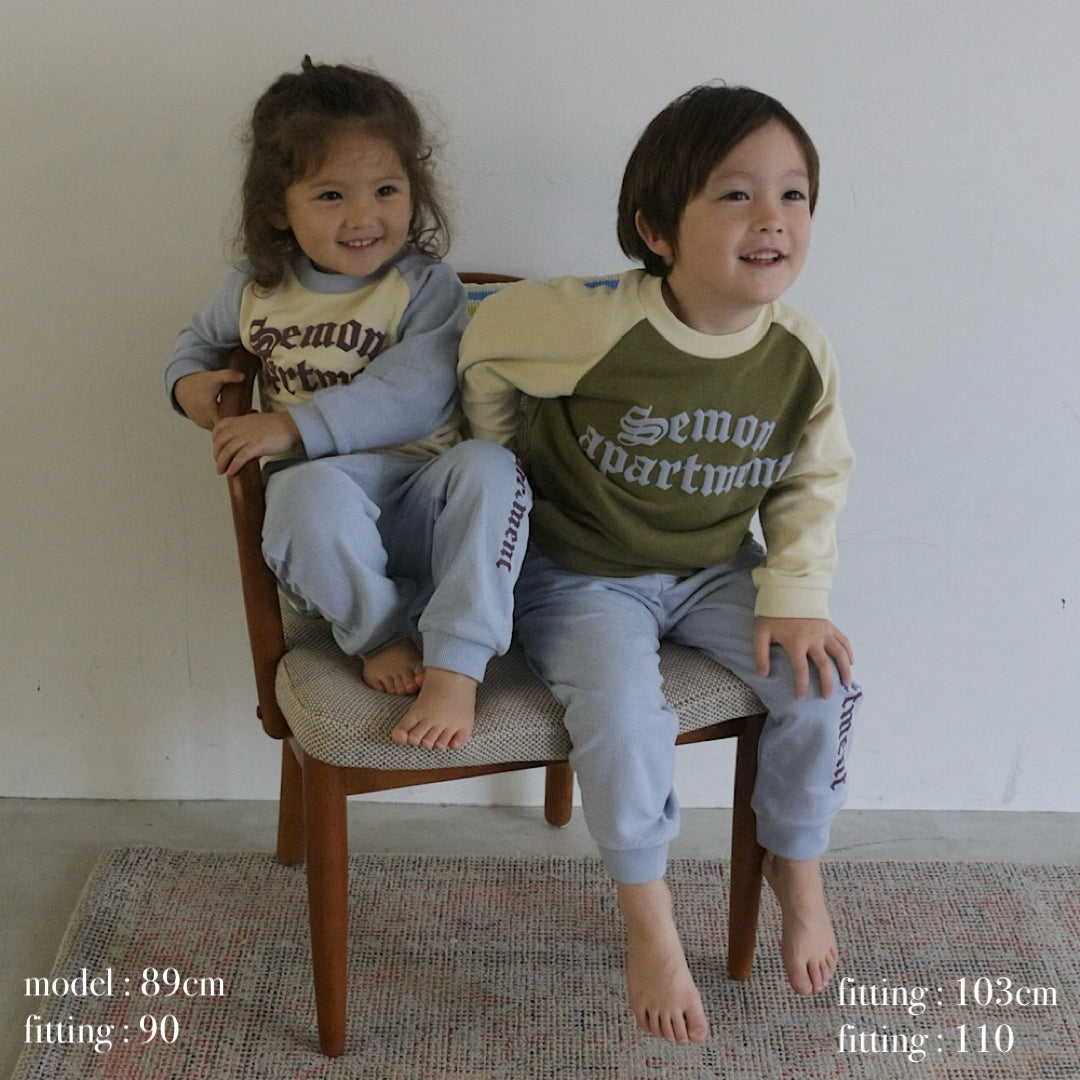 LOOPBACK RAGLAN LONG SLEEVE TOPS