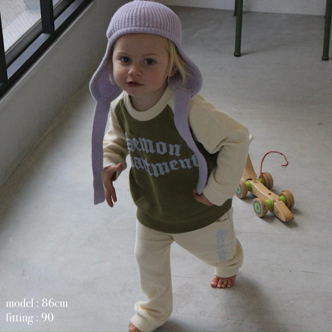 LOOPBACK RAGLAN LONG SLEEVE TOPS