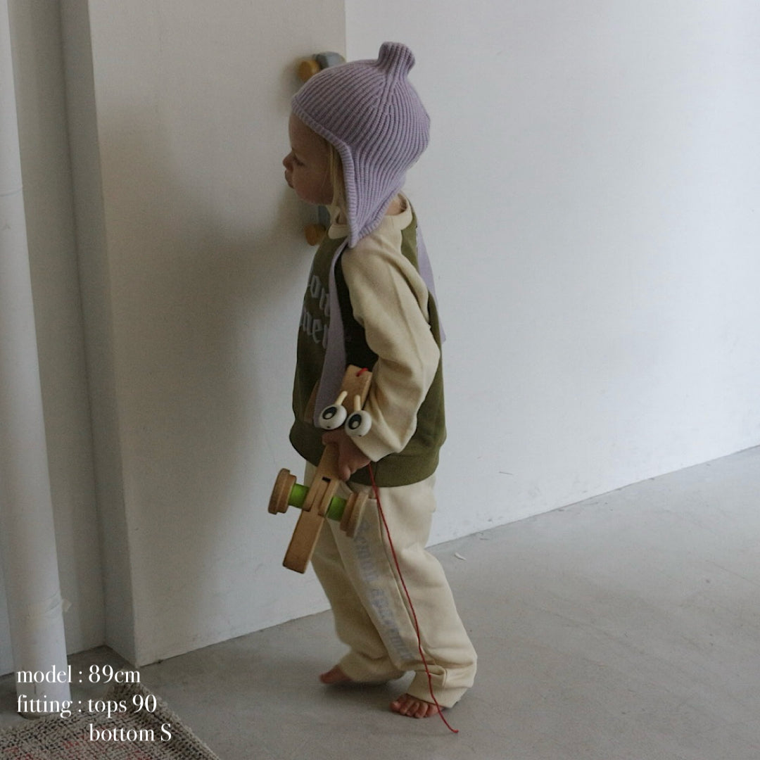 LOOPBACK RAGLAN LONG SLEEVE TOPS