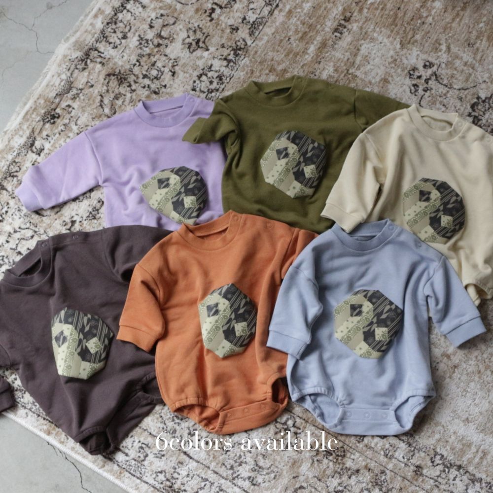 PATCHWORK YINGYANG ROMPERS