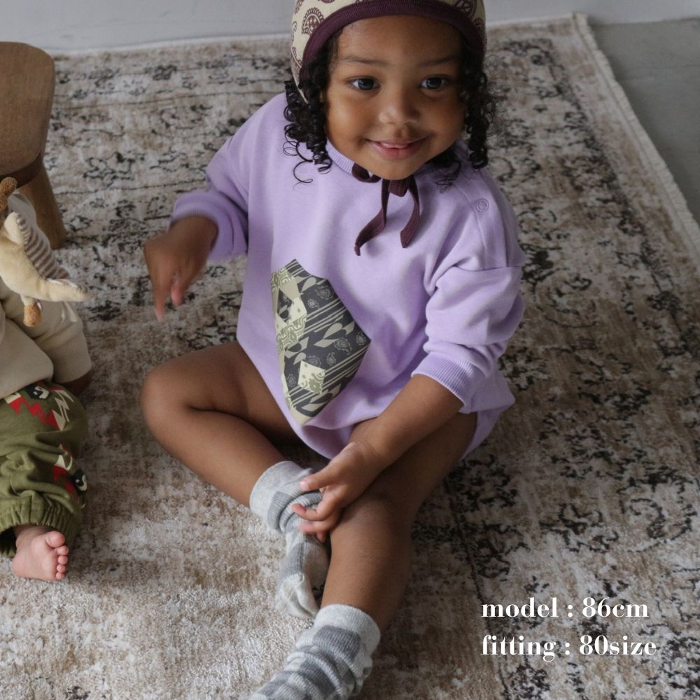 PATCHWORK YINGYANG ROMPERS