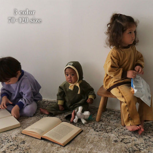 VELOUR LONG SLEEVE TOPS