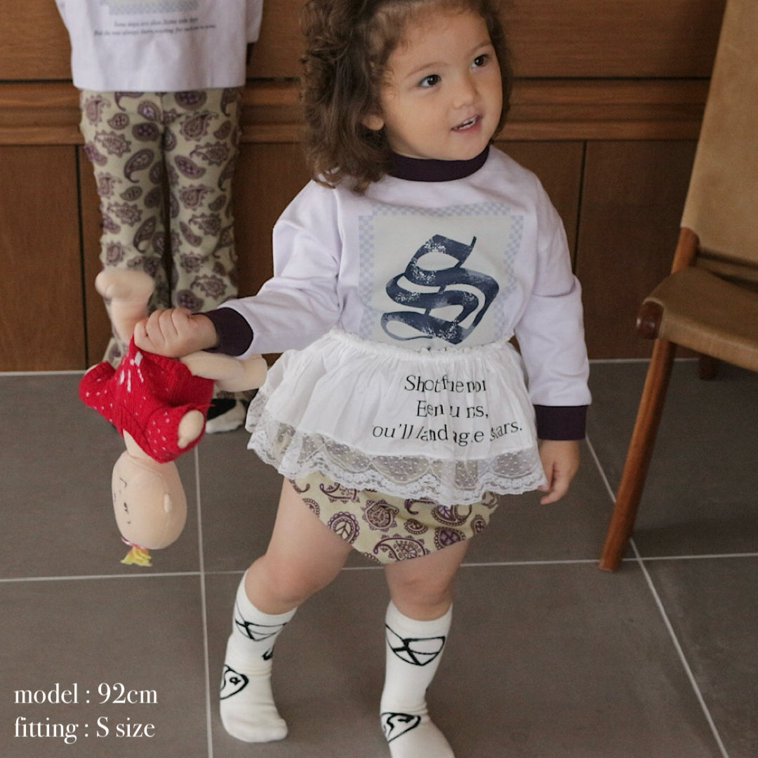 KIDS 1ST ANNIVERSARY LONG T SHIRT