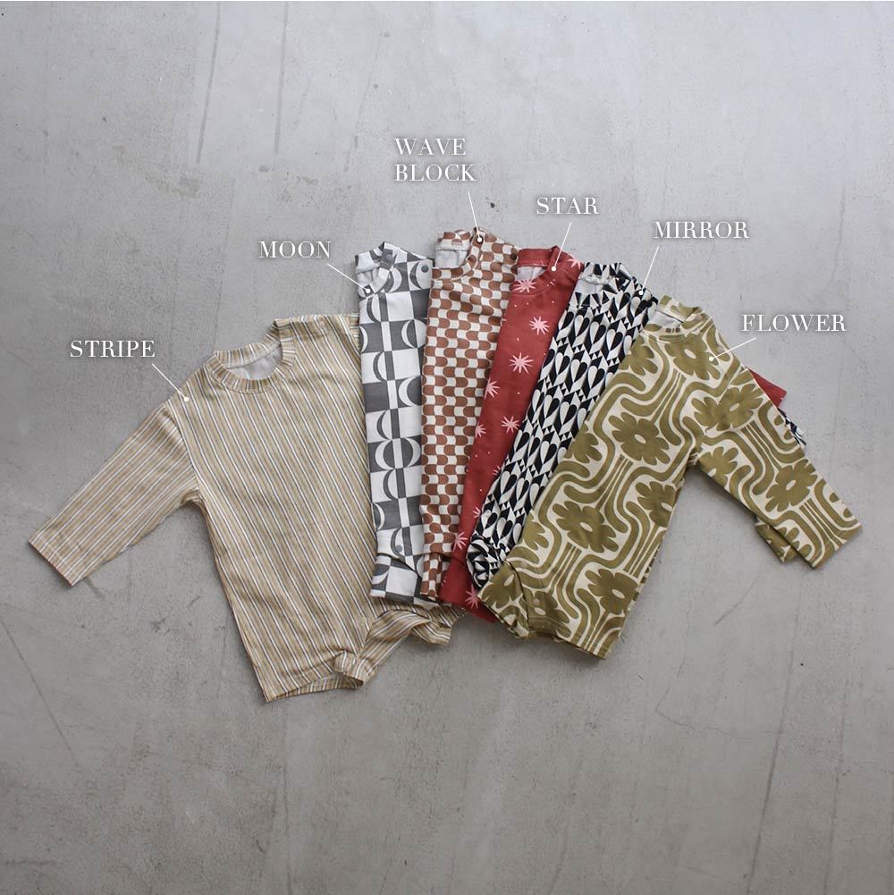 PATTERN LONG SLEEVE ROMPERS
