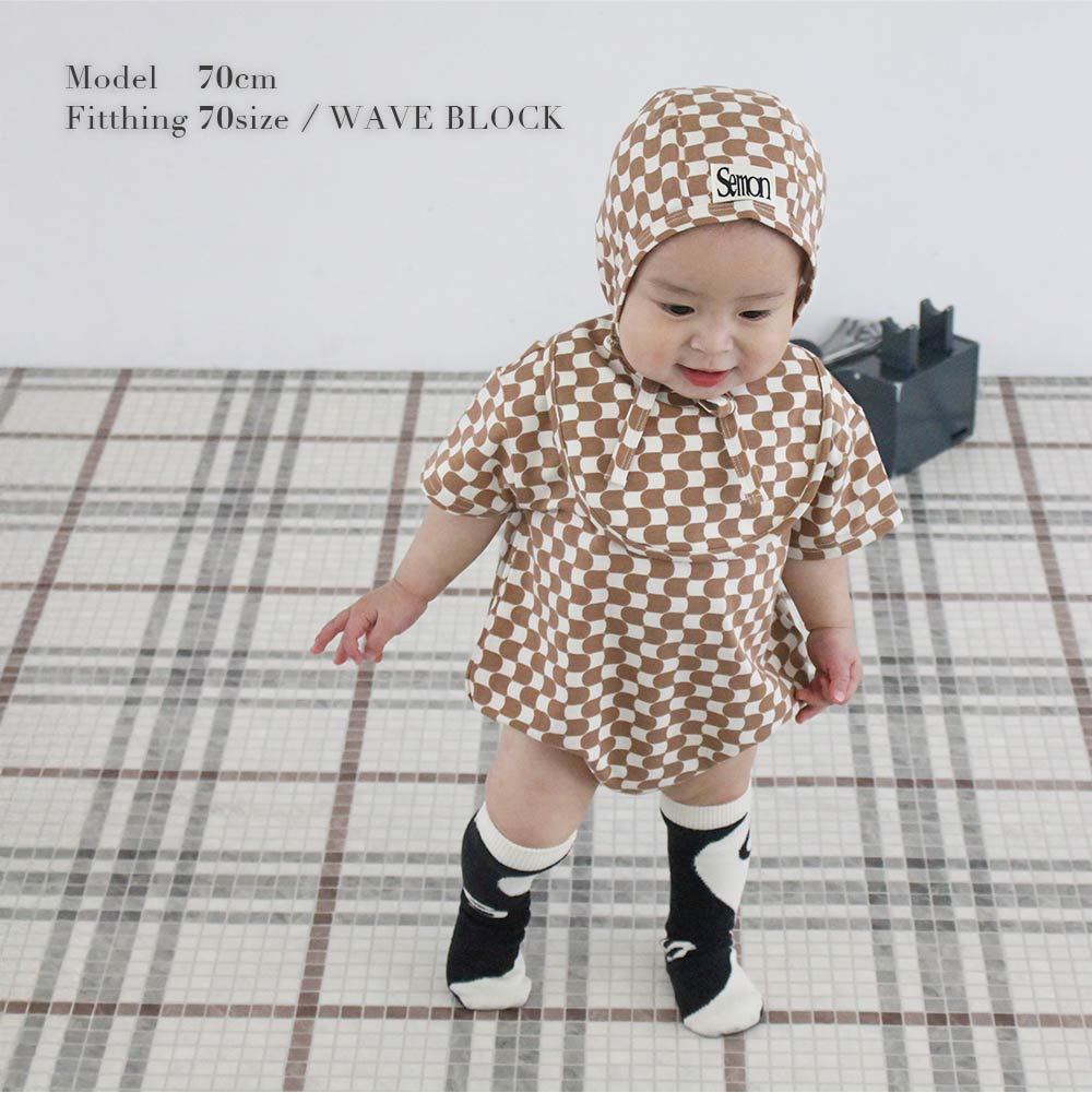 Short Sleeve Pattern Rompers