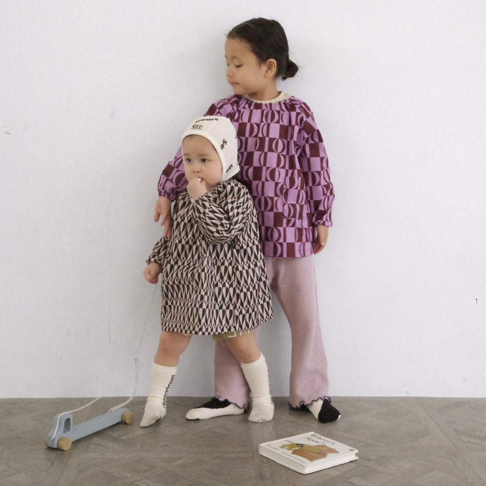 pattern smock