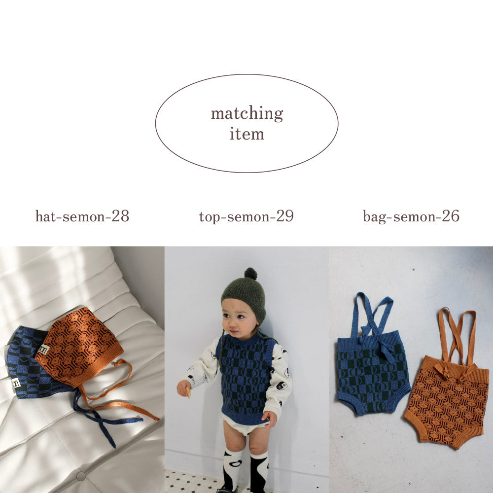 PATTERN KNIT VEST