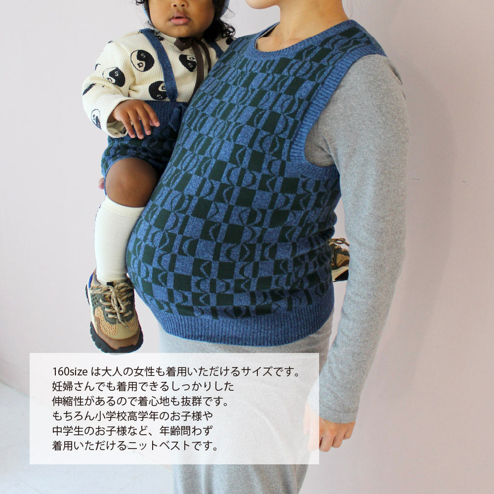 PATTERN KNIT VEST