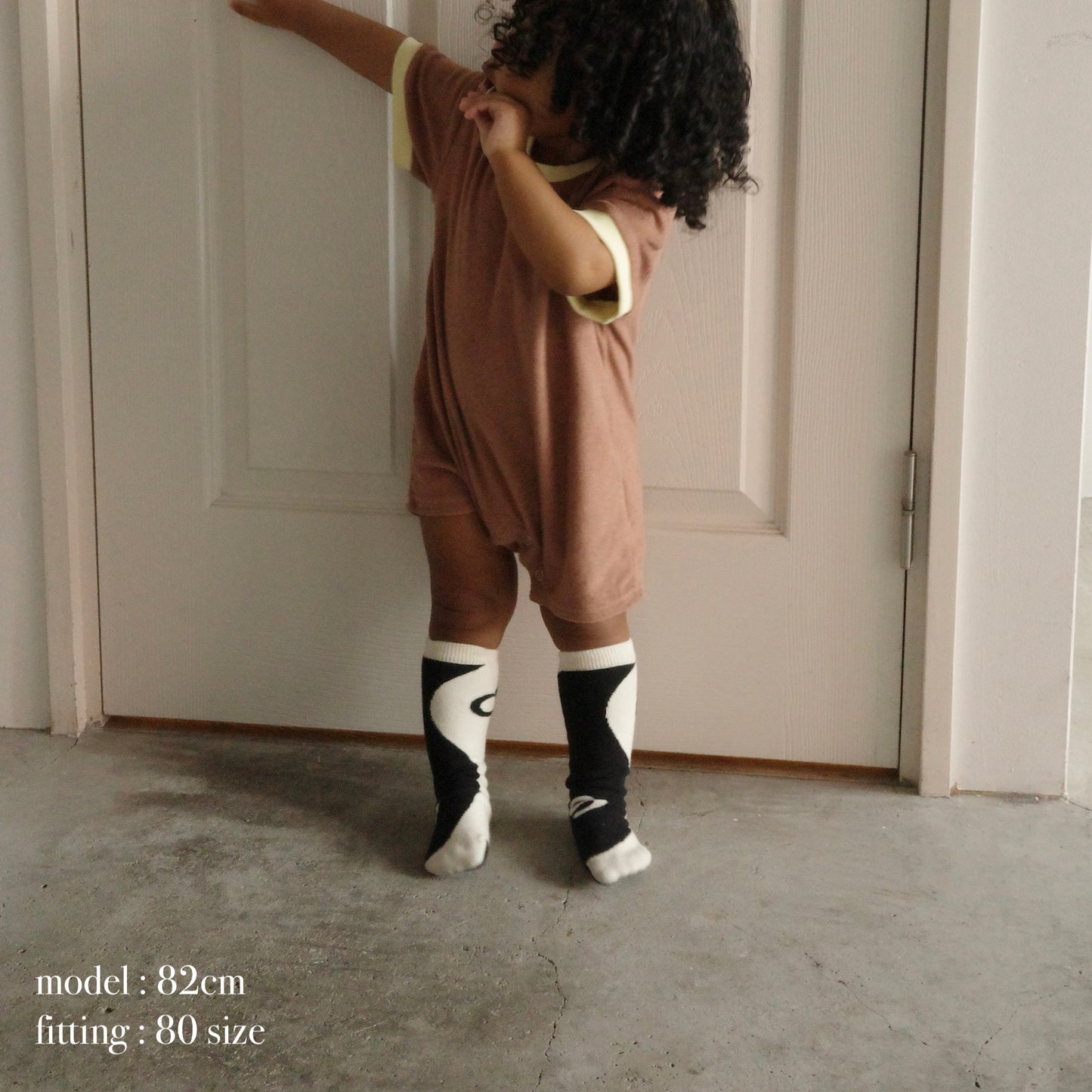 PILE PIPING HALF SLEEVE ROMPERS