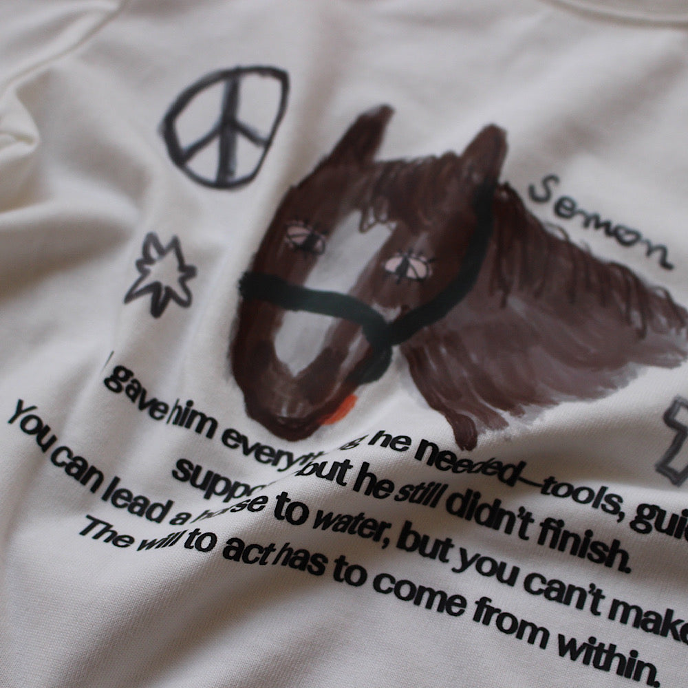 【FAIR対象】 UMA PRINT T SHIRT