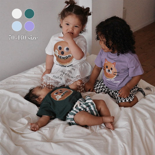 PANCAKE PRINT T SHIRT