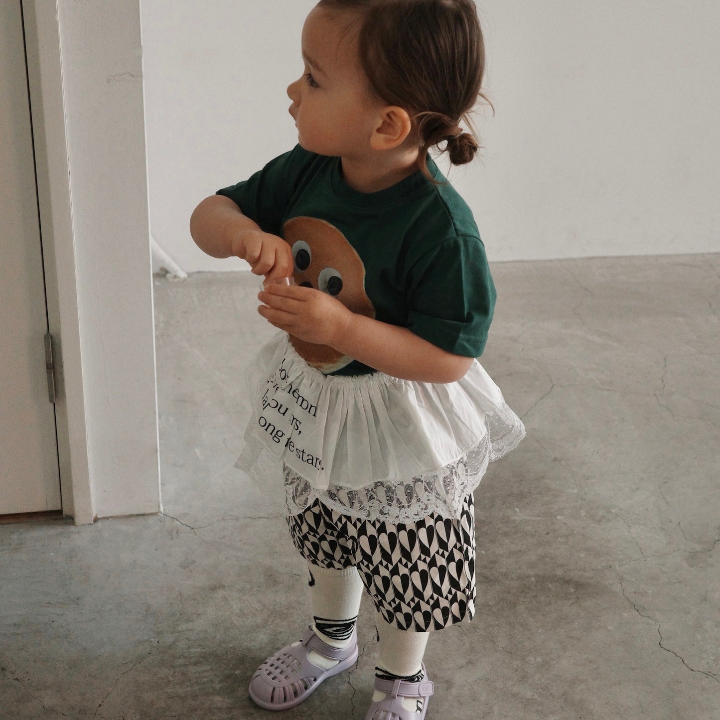 【FAIR対象】 PANCAKE PRINT T SHIRT