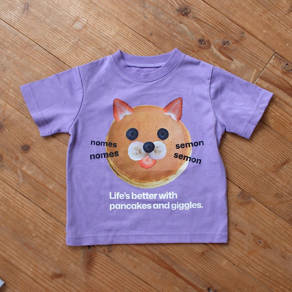 【FAIR対象】 PANCAKE PRINT T SHIRT