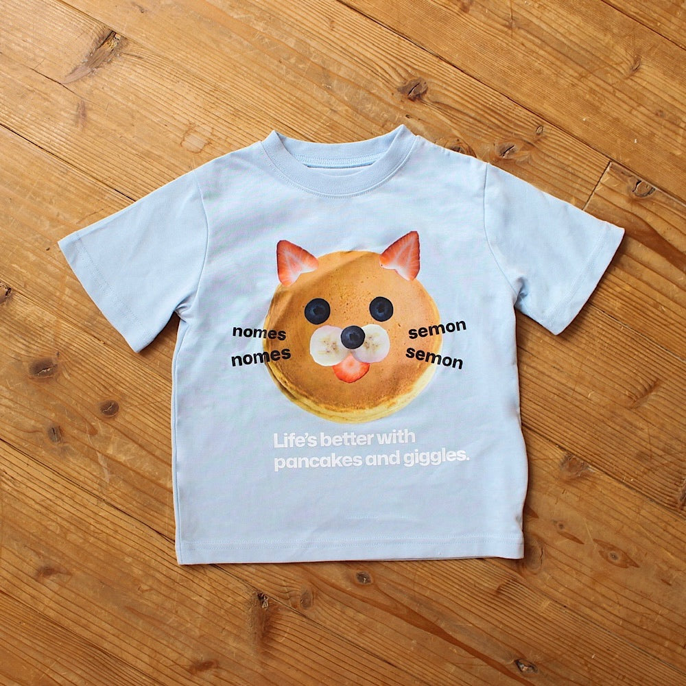 【FAIR対象】 PANCAKE PRINT T SHIRT