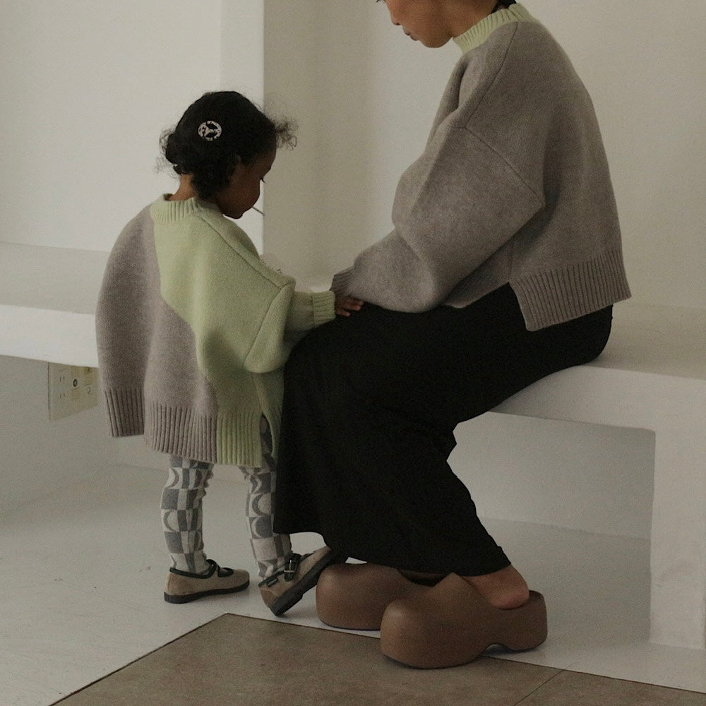 【unisex series】SA 2TONE KNIT