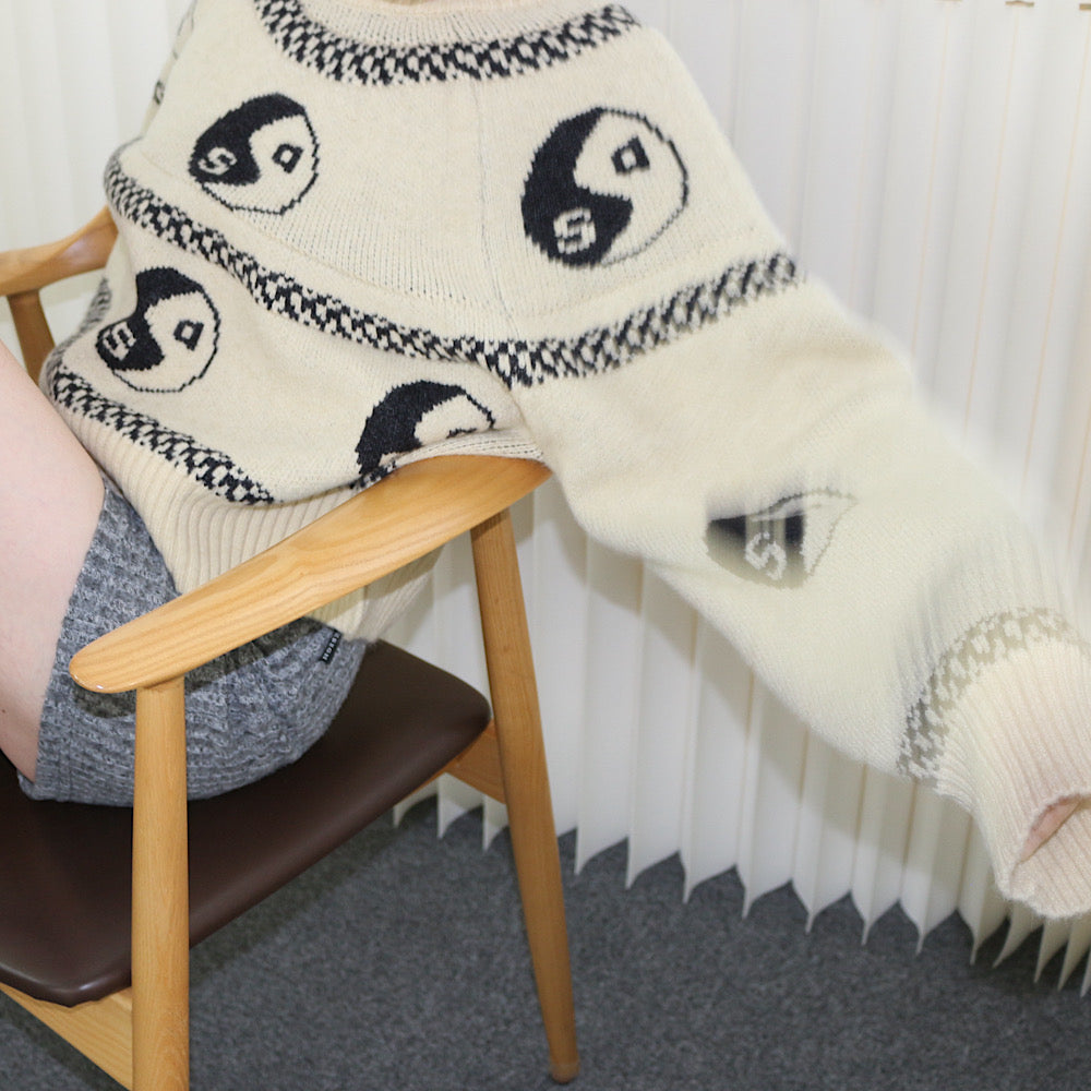 【 unisex series 】YANG YANG KNIT 【ご注文から2週間以内でお届け】
