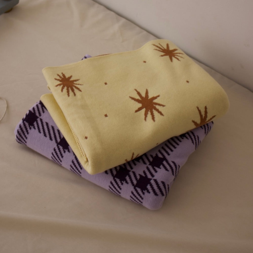 PATTERN JAGGARD BLANKET