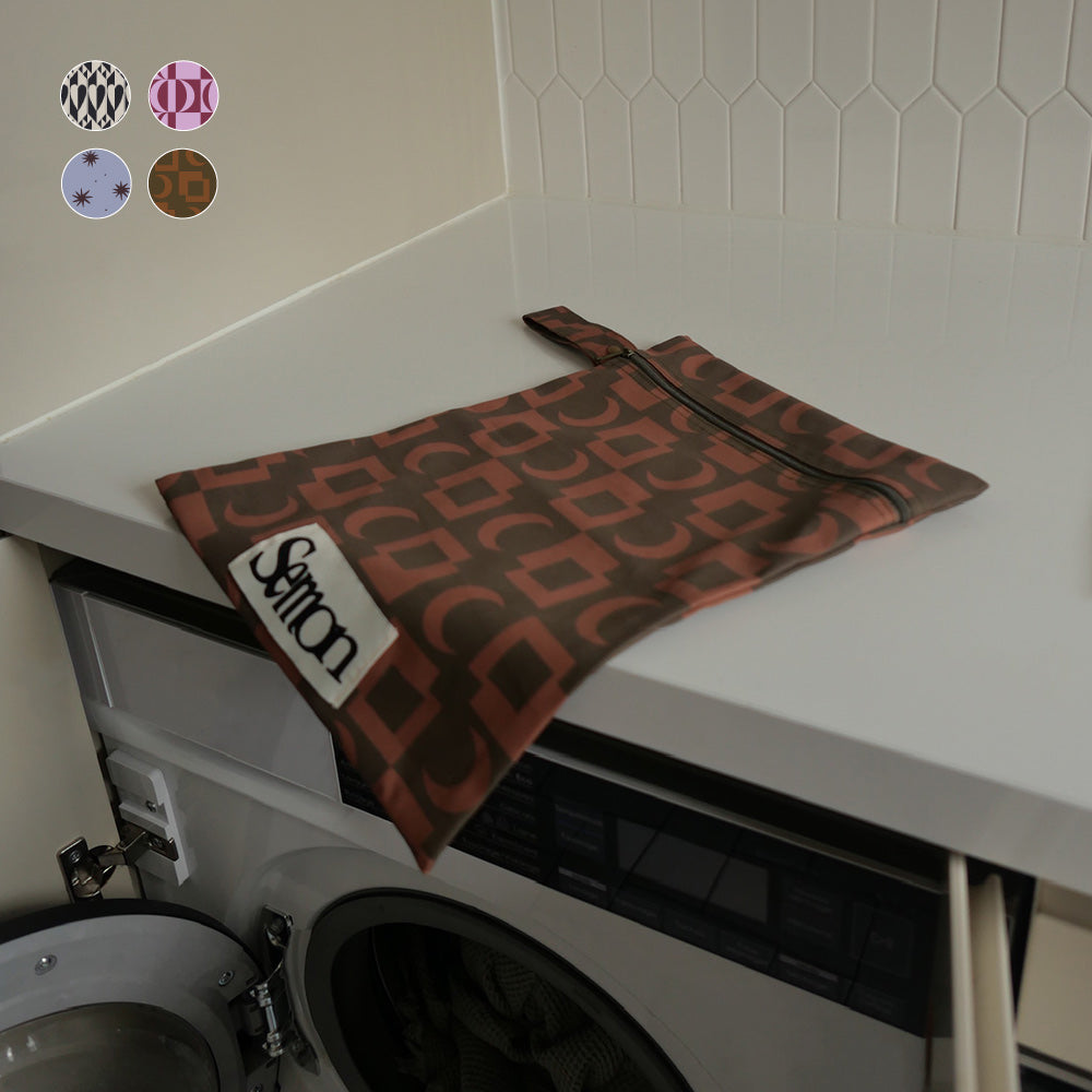 Patterned waterproof pouch