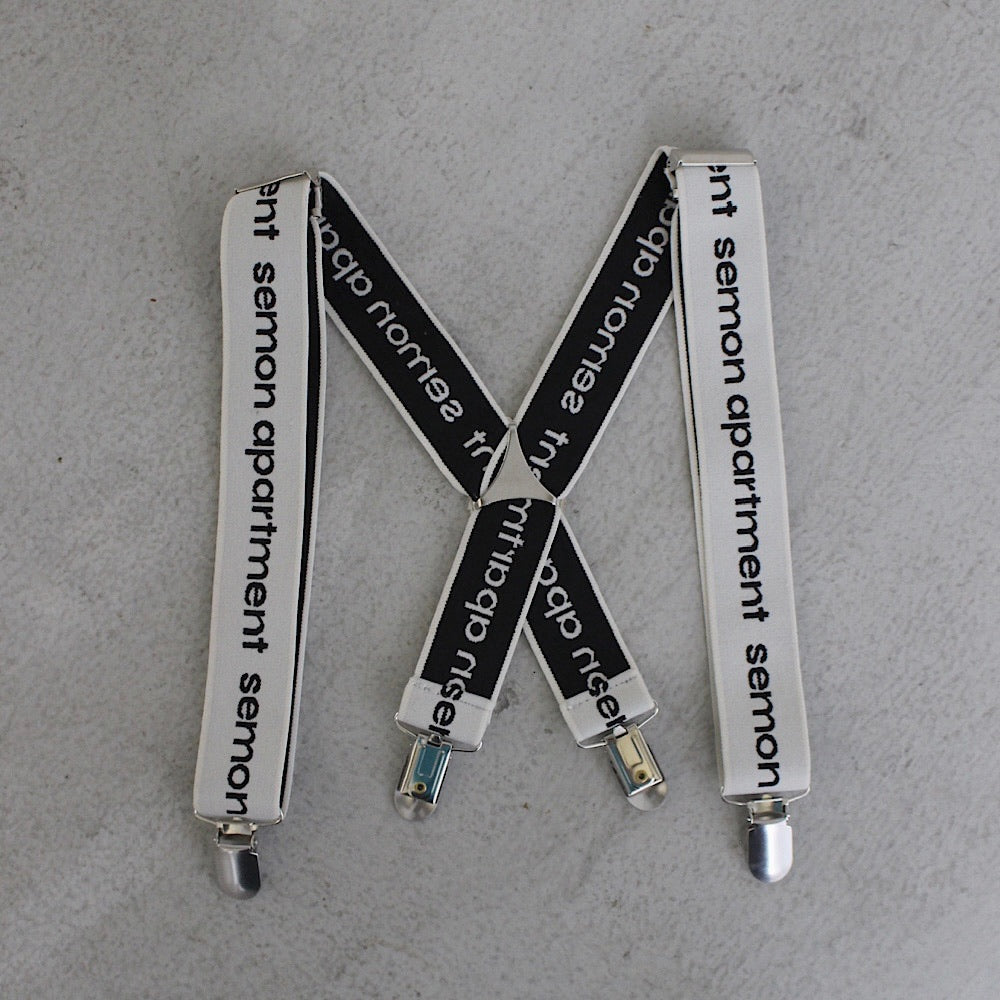 Logo suspender
