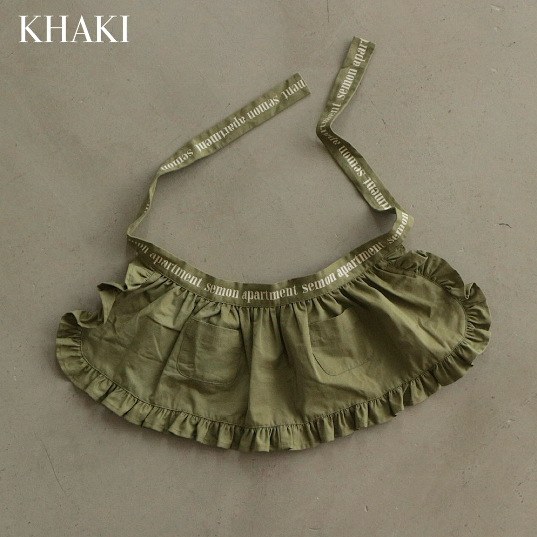 FRILL APRON SKIRT