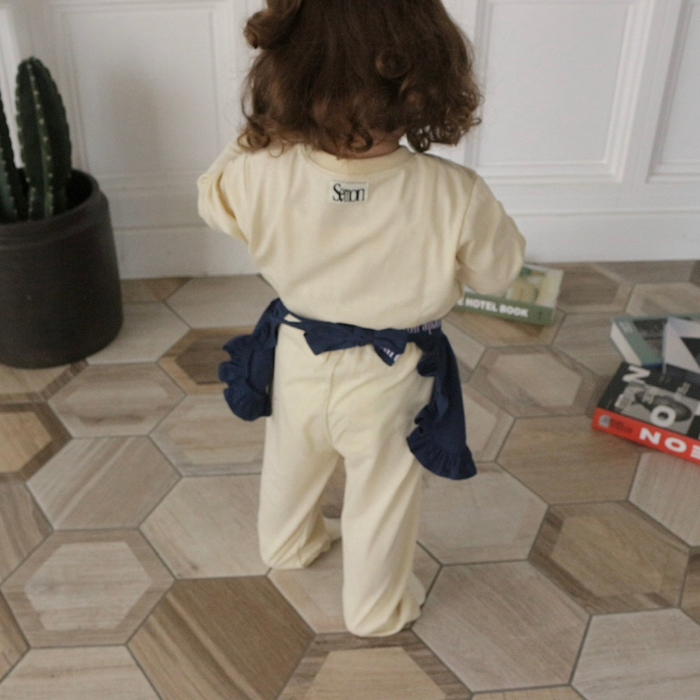 FRILL APRON SKIRT