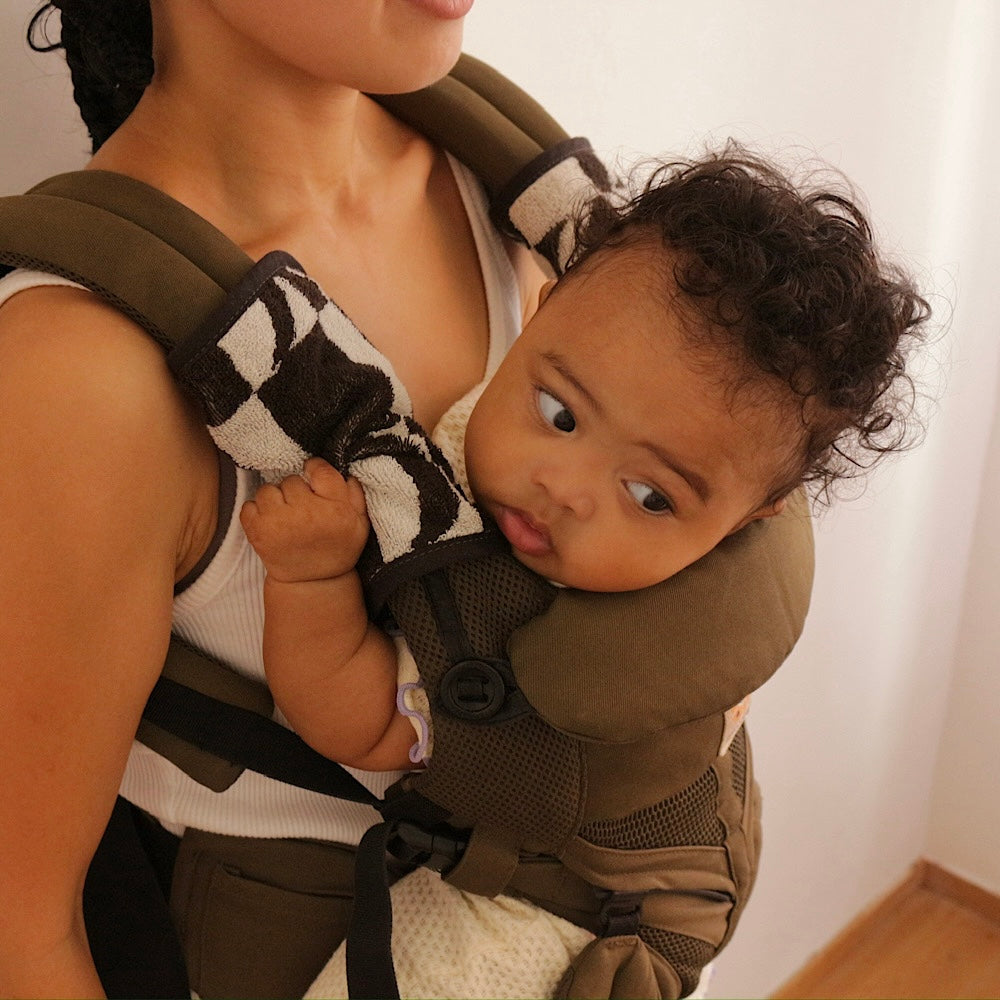 TERRY CLOTH BABY CARRIER COVER