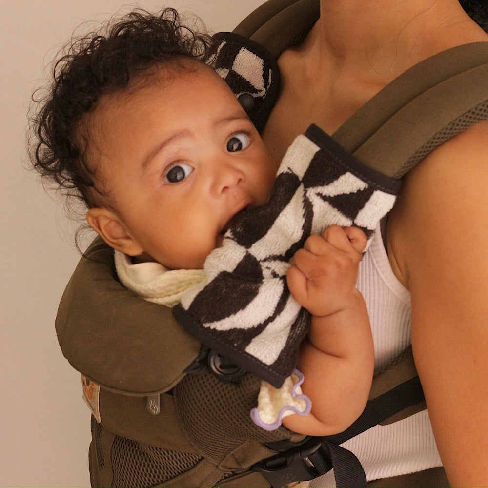 TERRY CLOTH BABY CARRIER COVER