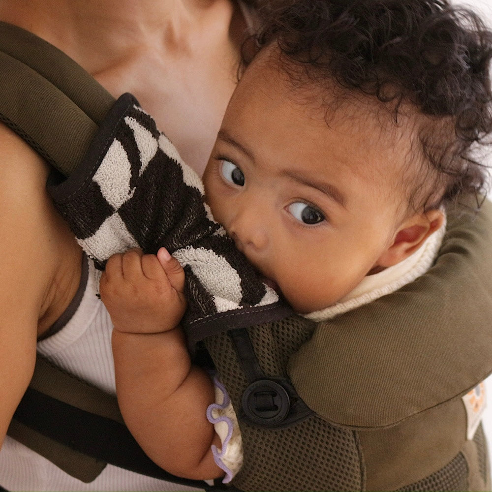 TERRY CLOTH BABY CARRIER COVER