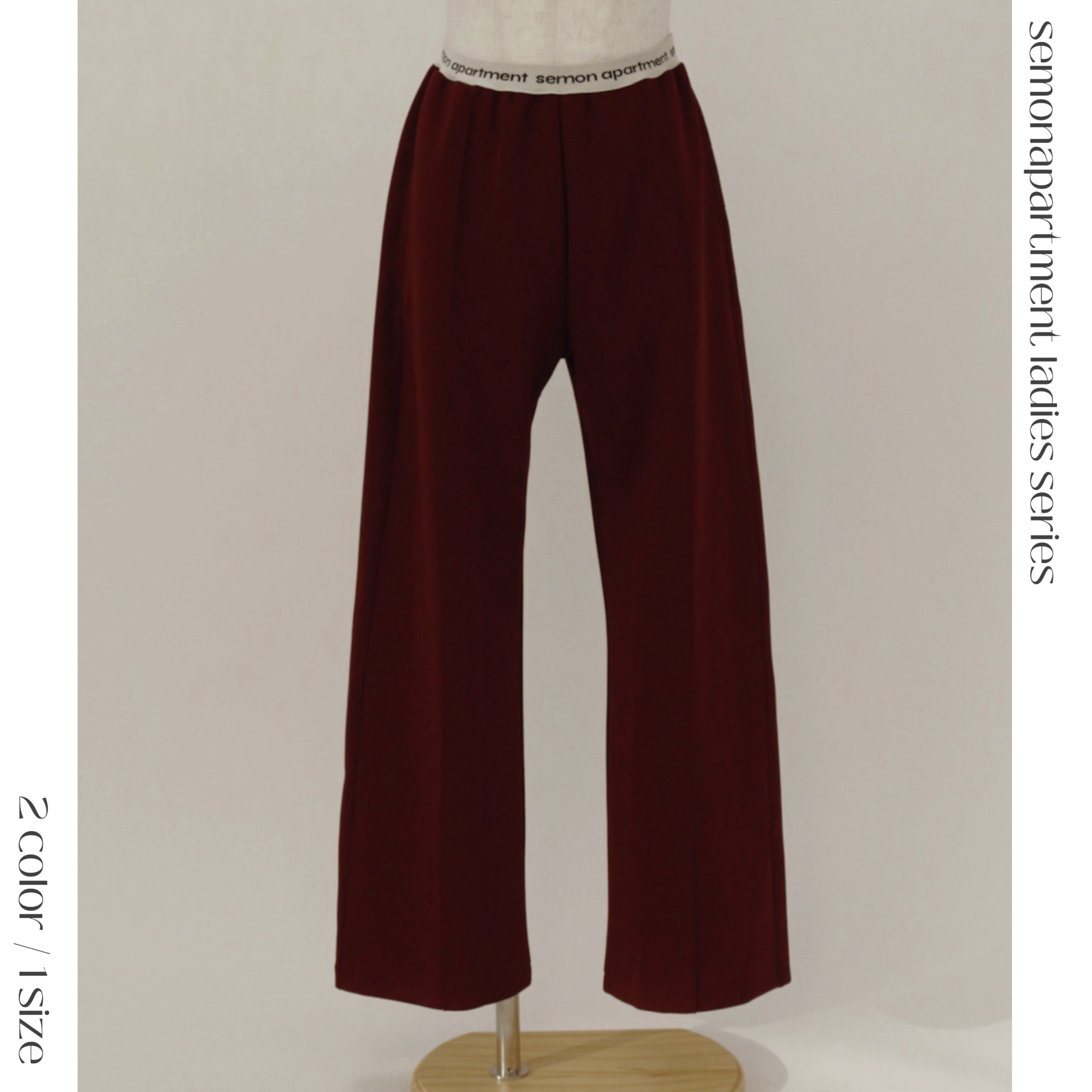 【ladies series】JERSEY SLACKS PANTS