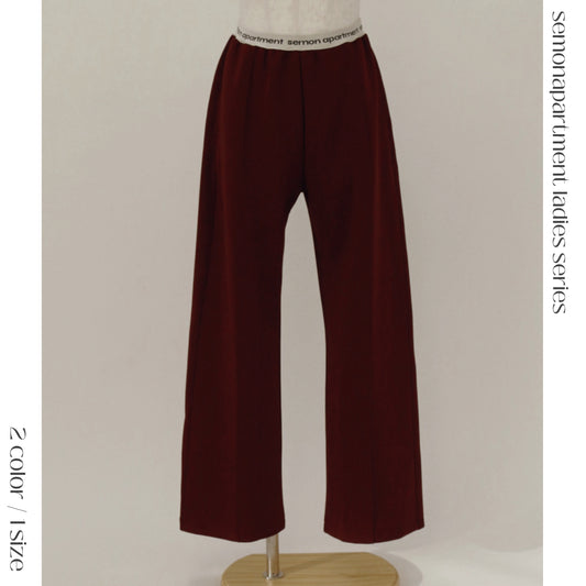 【 ladies series 】JERSEY SLACKS PANTS
