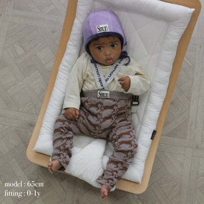 PATTERN JAGGARD SUSPENDER LEGGINS