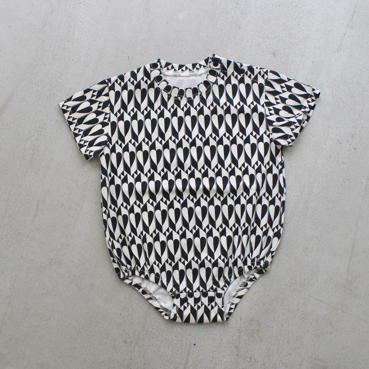 Short Sleeve Pattern Rompers