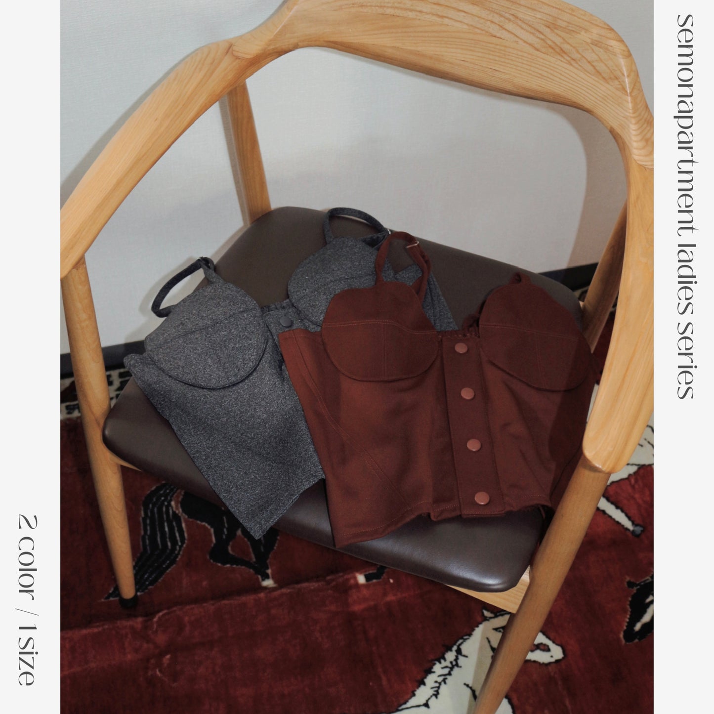 【 ladies series 】JERSEY BUSTIER