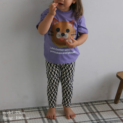 【FAIR対象】 PANCAKE PRINT T SHIRT