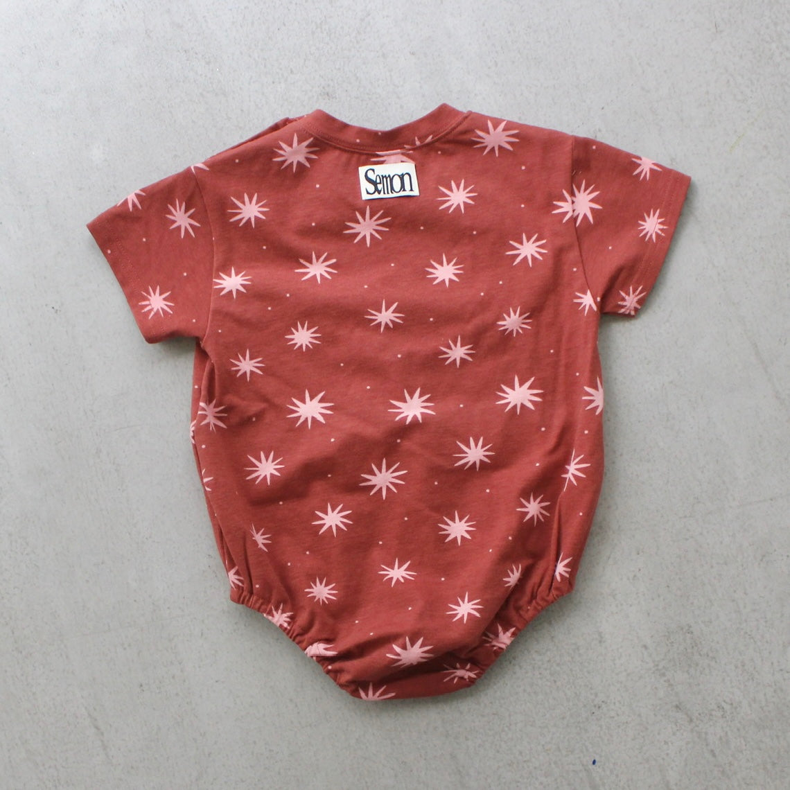 Short Sleeve Pattern Rompers