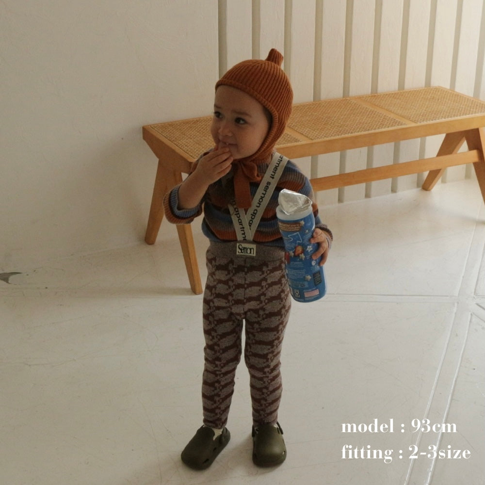 PATTERN JAGGARD SUSPENDER LEGGINS – Frö