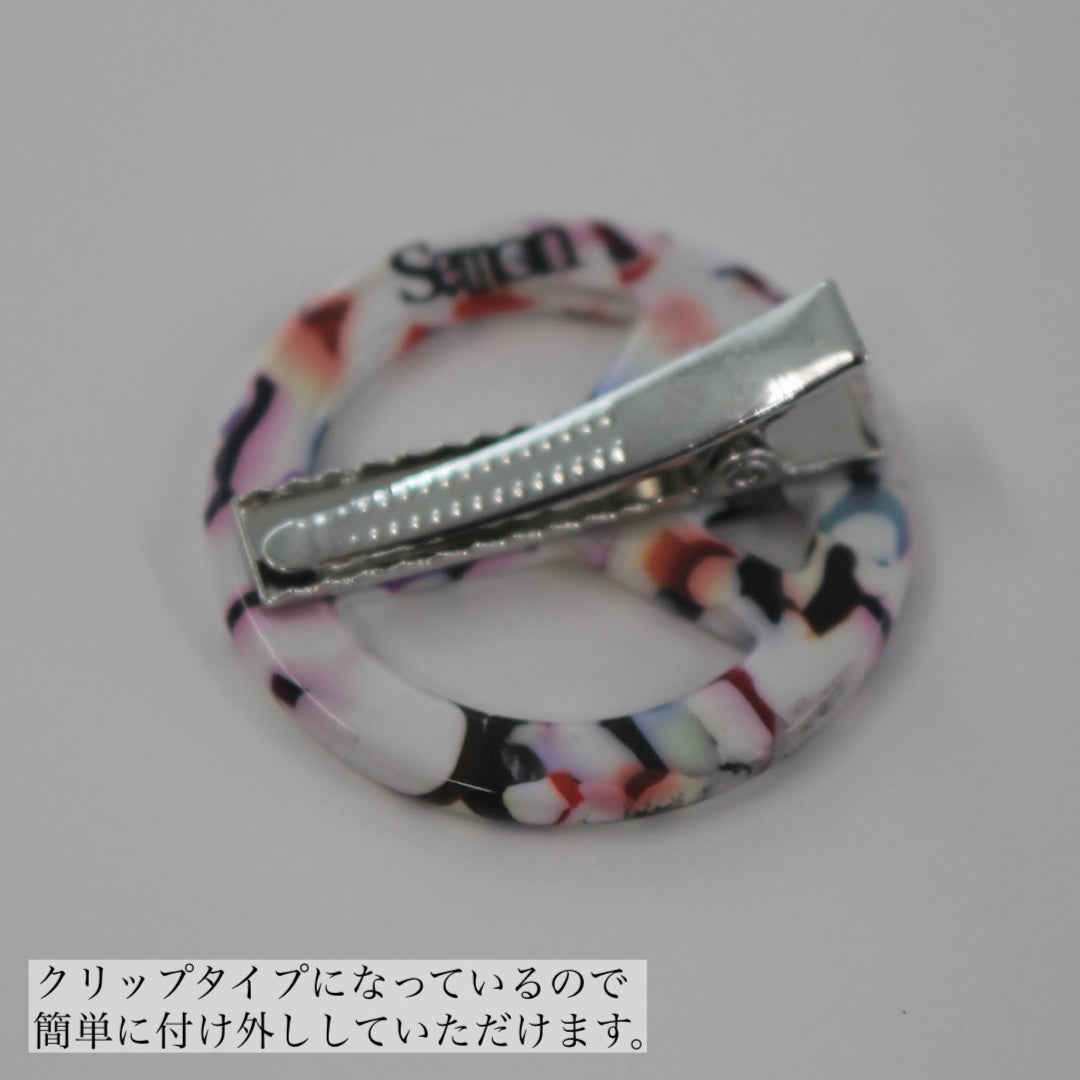 2SET ACRYLIC HAIR CLIP