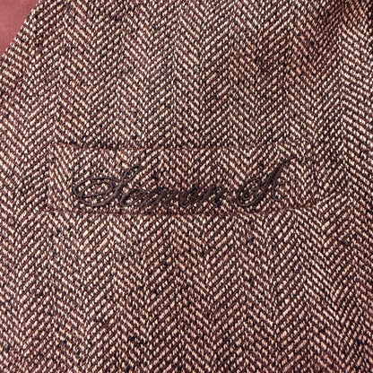 HERRINGDONE TWEED JACKET & BOW TIE SET