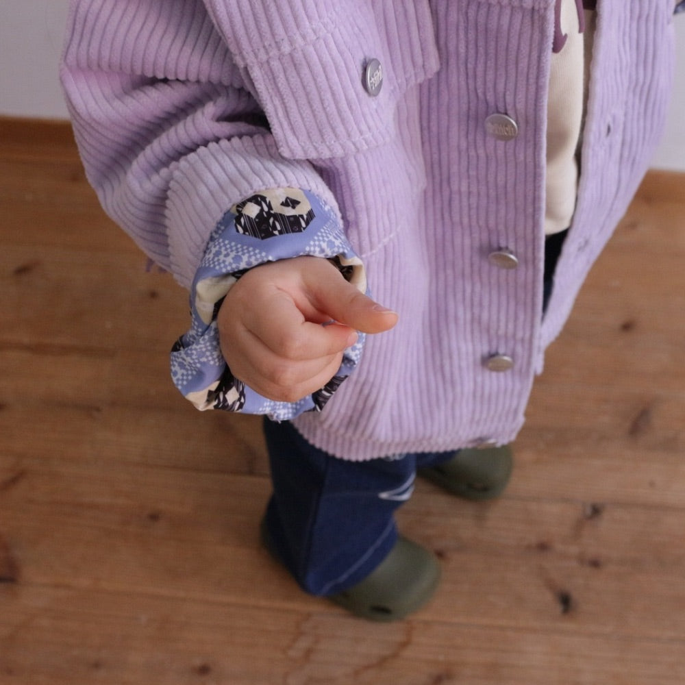 CORDUROY FRINGE JACKET