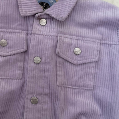 CORDUROY FRINGE JACKET